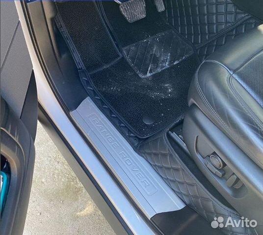 3д коврики из экокожи в салон авто с бортами