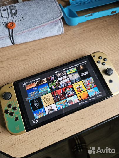 Nintendo switch oled прошитая 512гб