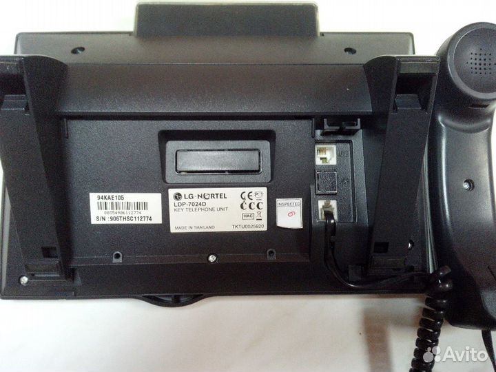 Системный телефон для мини-атс lg nortel ldp-7024d