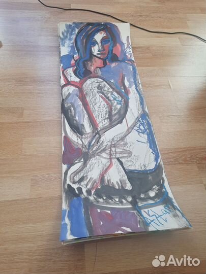 Картина, графика, Русалка