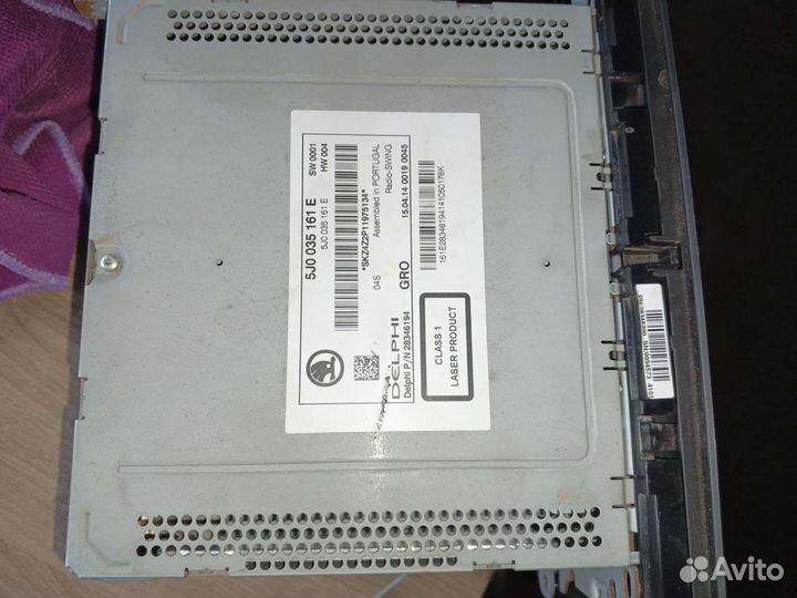 Магнитола skoda Octavia rapid fabia