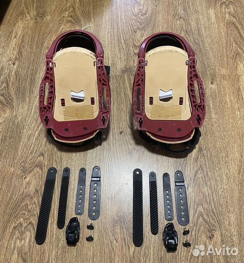 Крепления для сноуборда burton malavita'18 М