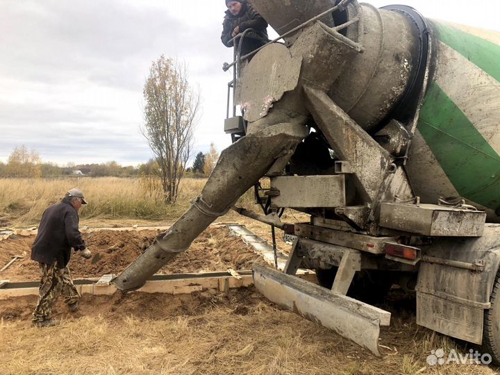 Работы по фундаменту