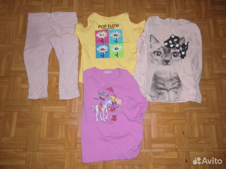 Детская одежда для девочек пакетом. 104-128