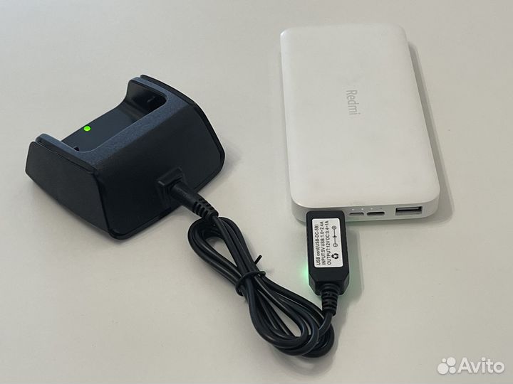 Кабель для зарядки рации от USB, повербанка