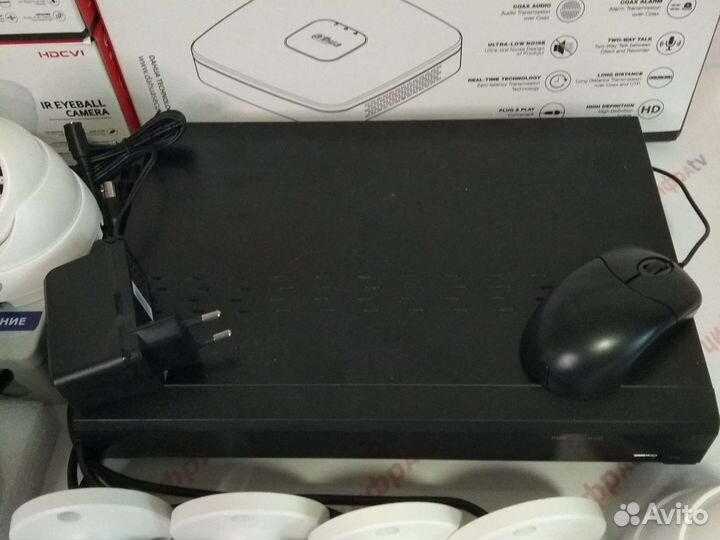 Комплект видеонаблюдения 4Мп Dahua 23 Камеры IP