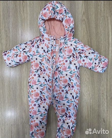 Комбинезон демисезонный для девочки 68 р-р