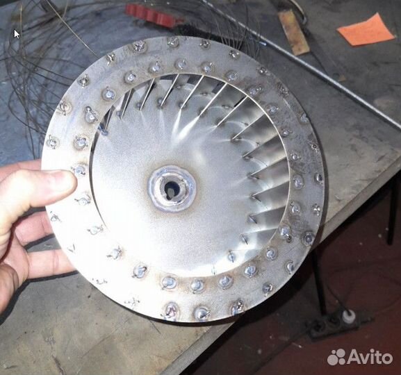 Крыльчатка для вытяжки, изготовим оптом от 10 шт