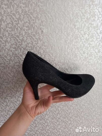Туфли с блестками