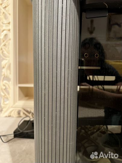 Тумба под тв Италия отделка кожа