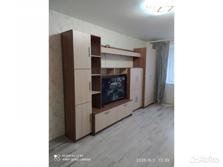 Стенка в гостиную со шкафом Венге