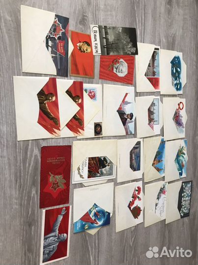 Открытки 60-х, 70-х, 80-х