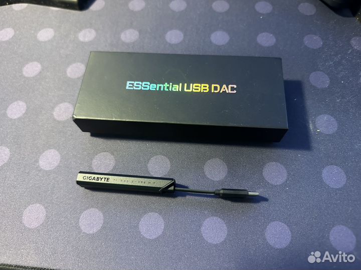 Звуковая карта gigabyte ESSential USB DAC