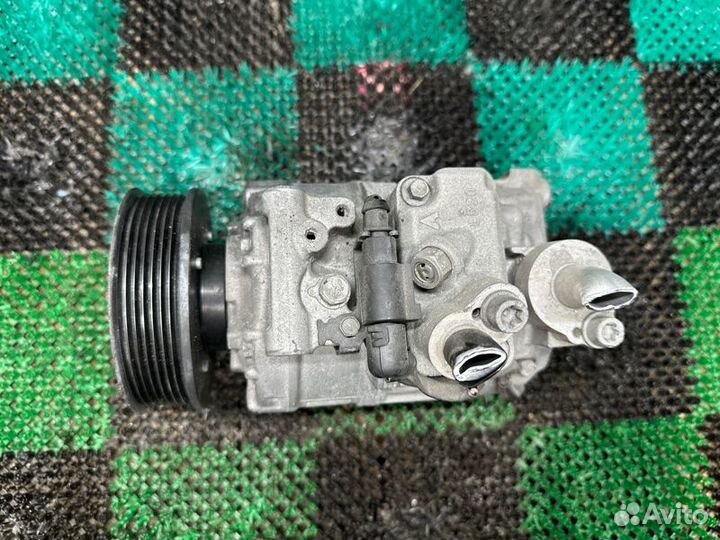 Компрессор кондиционера Porsche Cayenne 958 3.6