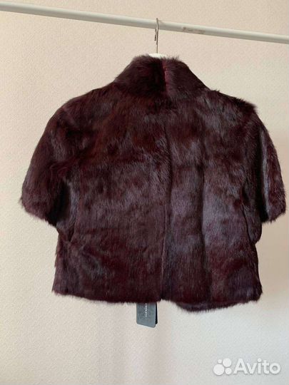 Новая накидка болеро мех кролика 40-44 размер