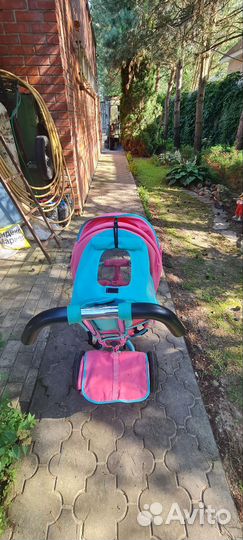 Детский велосипед с ручкой