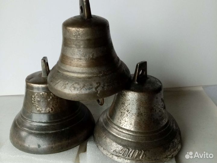 Колокольчики поддужные, старинные