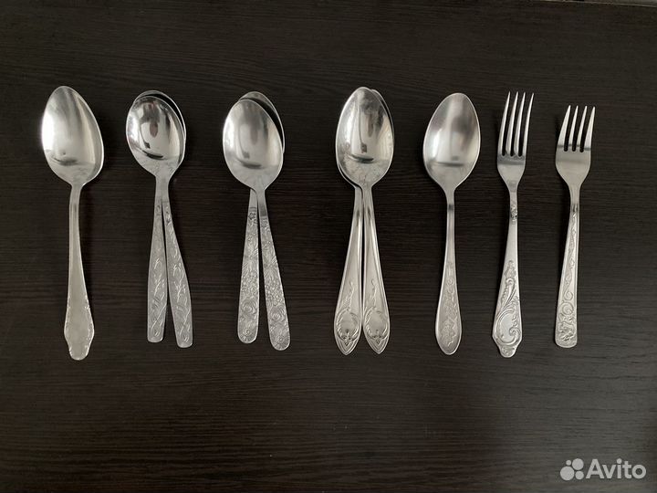 Ложки вилки нержавейка СССР