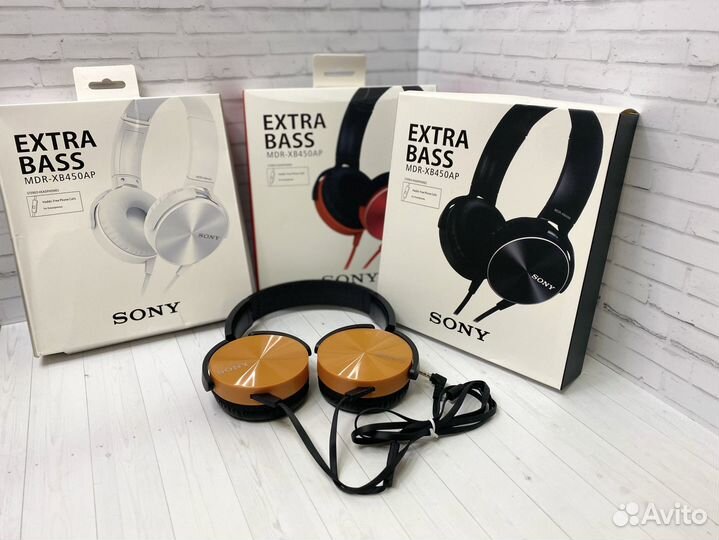 Новые наушники Sony Extra Bass