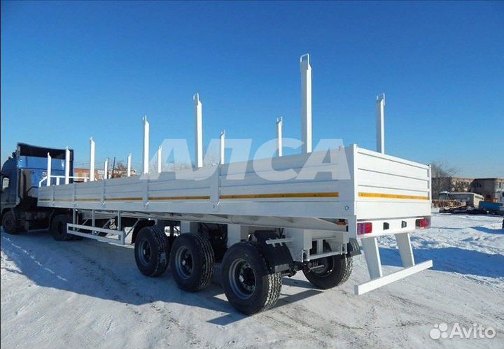 Полуприцеп бортовой АЛСА 948414, 2023