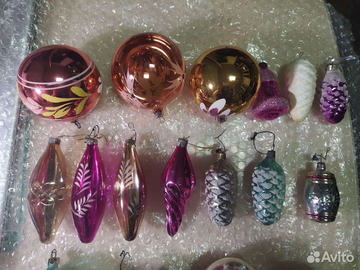 Елочные игрушки СССР