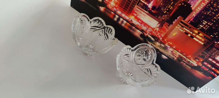 Ваза конфетница хрустальные разные формы