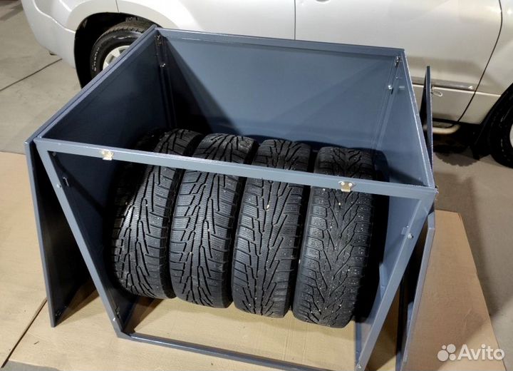 Шкаф для колес в паркинг: сезонное хрaнение резины