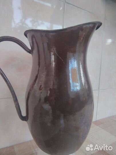 Кувшин эмалированный СССР