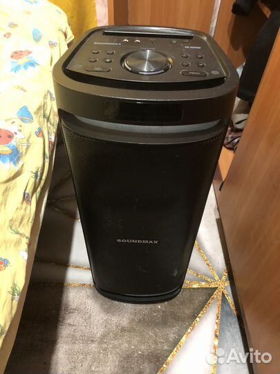 Портативная колонка bluetooth soundmax 1200watt