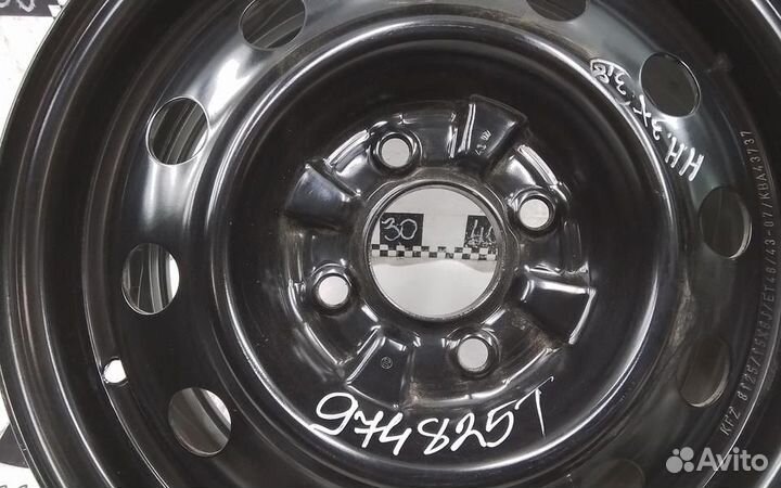 Диск колеса штампованный Hyundai Sonata 5 R15 