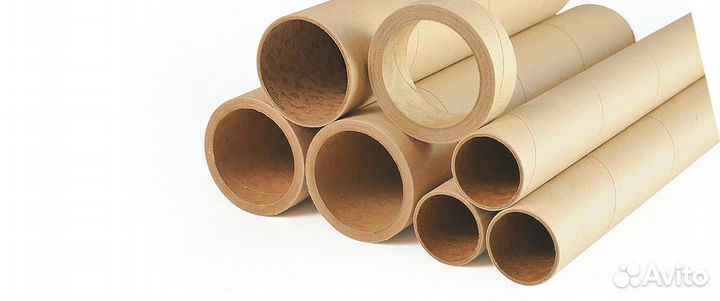 Вывоз Картонная втулка внутренний диаметром 100 мм