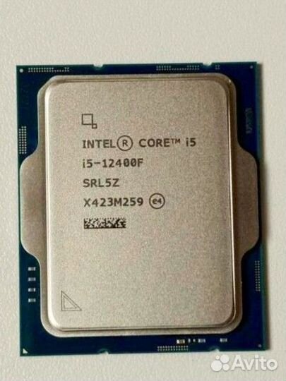Процессор intel core i5 12400f oem