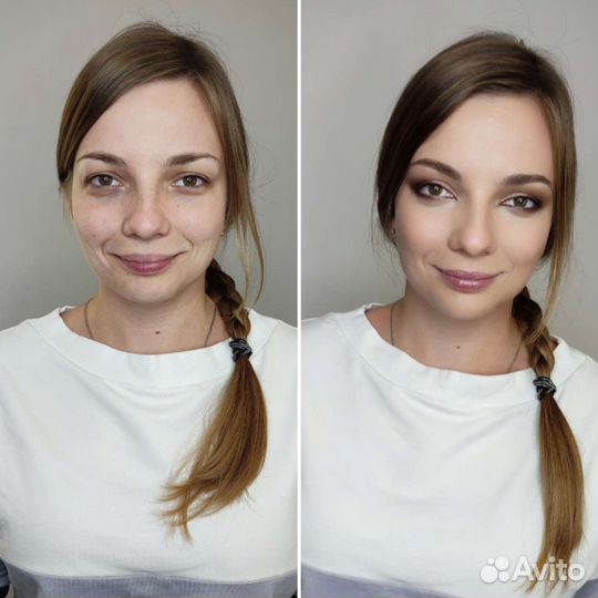 Модель на макияж