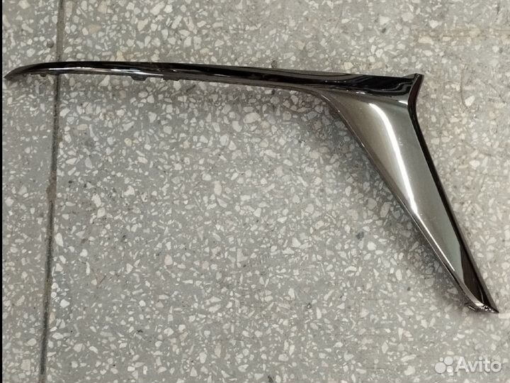 Хром бампера передний правый Chery Tiggo 7 PRO max