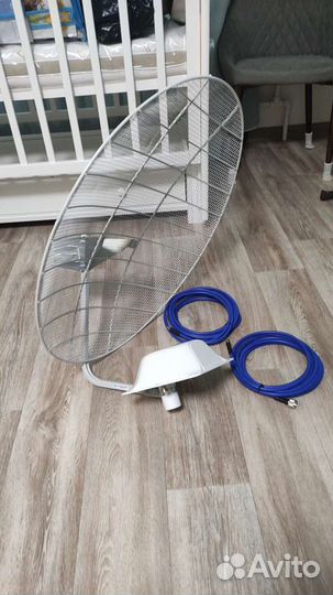 Рефлектор AX-Offset D60 + облучатель Mona mimo 2x2