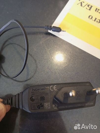 Блок Nokia (тонкий) 5v 0.89a / оригинал