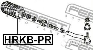 Пыльник рулевой рейки левый