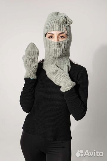 Балаклава вязаная ручная работа