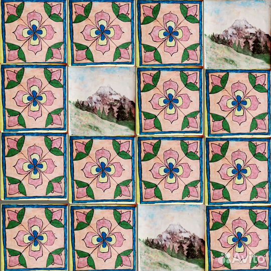 Керамическая плитка ручной работы