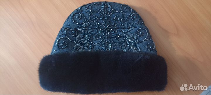 Шапка норковая женская бу