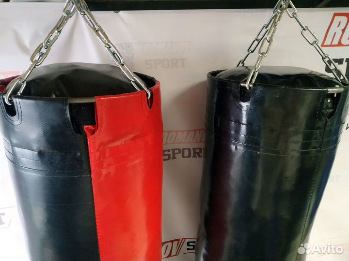 Боксерские мешки (груши) синие, производство