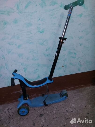Самокат беговел 3 в 1
