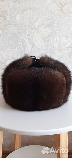 Норковая шапка мужская