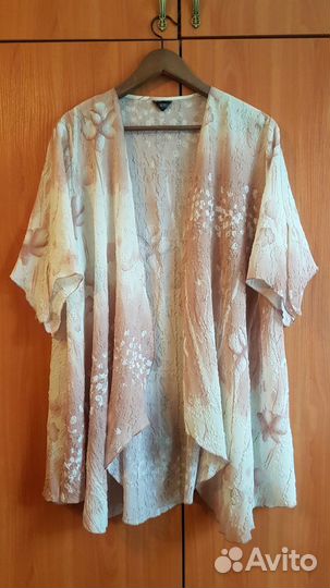 Летняя накидка + топ, разм. 54