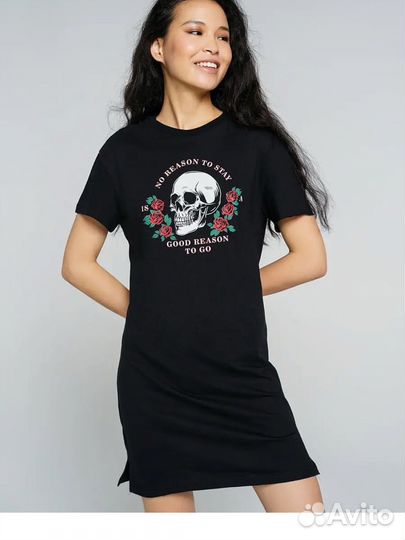 Платье футболка