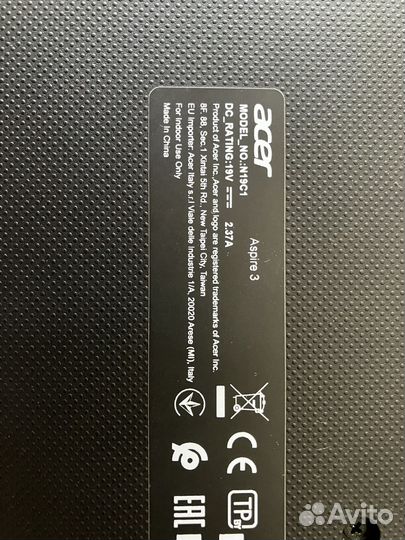 Ноутбук acer aspire 3 a315-42