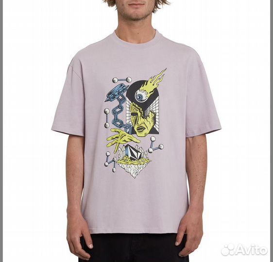 Футболка volcom macro dose