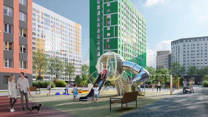 2-к. квартира, 51,2 м², 16/17 эт.