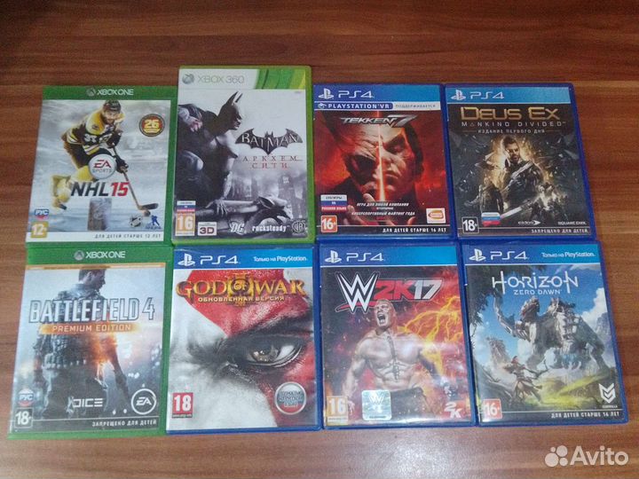 Sony PS4, xbox 360, xbox ONE