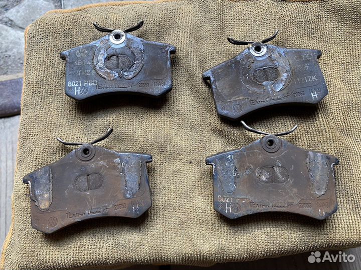 Колодки оригинал задние VAG Vw, Audi,Skoda, Seat